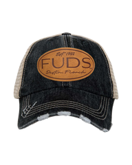 Ladies FUDS Leather Patch Cap