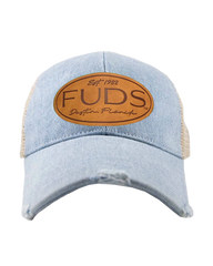 Ladies FUDS Leather Patch Cap