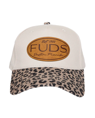 Ladies FUDS Leather Patch Cap