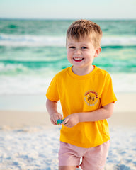Kids Short Sleeve Gator Island
