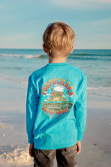 Kids Long Sleeve Gator Island
