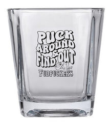 Puck Around and Find Out Shotglass