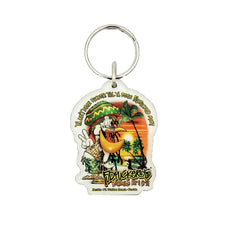 Rasta Fud Keychain