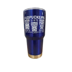Stainless Steel Fudpucker's Tiki Hut Tumbler