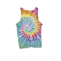 Tongue Twister Tie Dye Tank Top