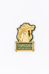 Hungry Alligator Wooden Magnet