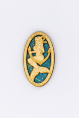 Mermaid Wooden Magnet