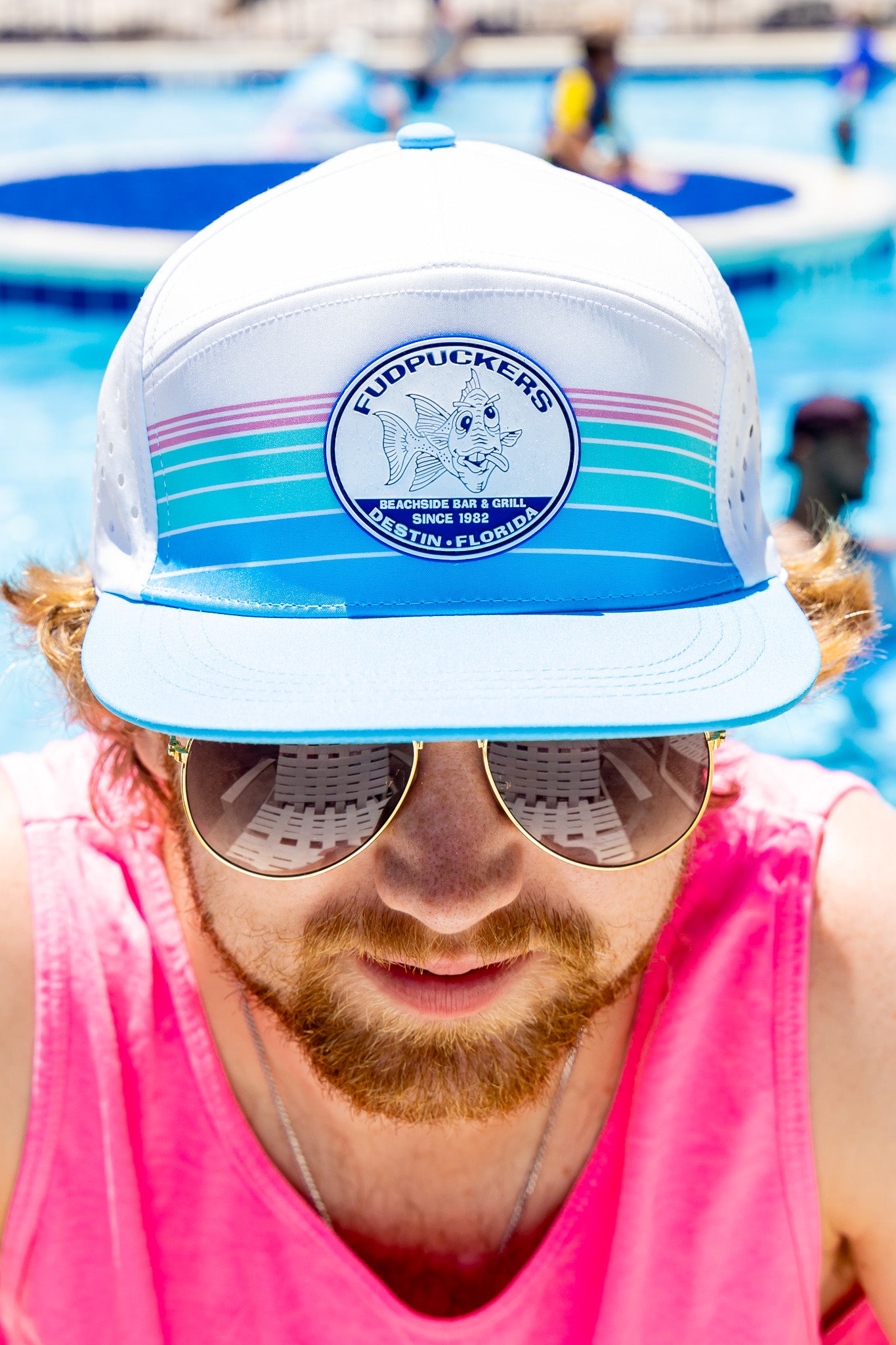 Retro Stripe Baseball Caps