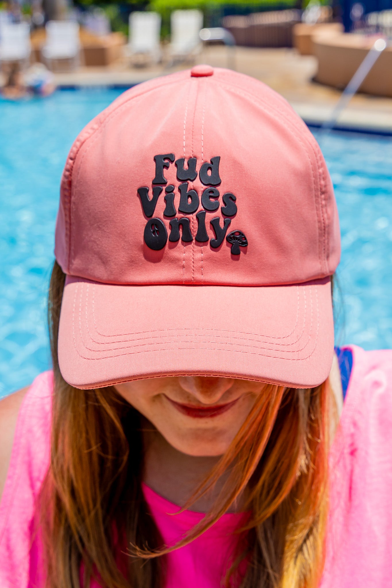 Fud Vibes Only Ponytail Cap