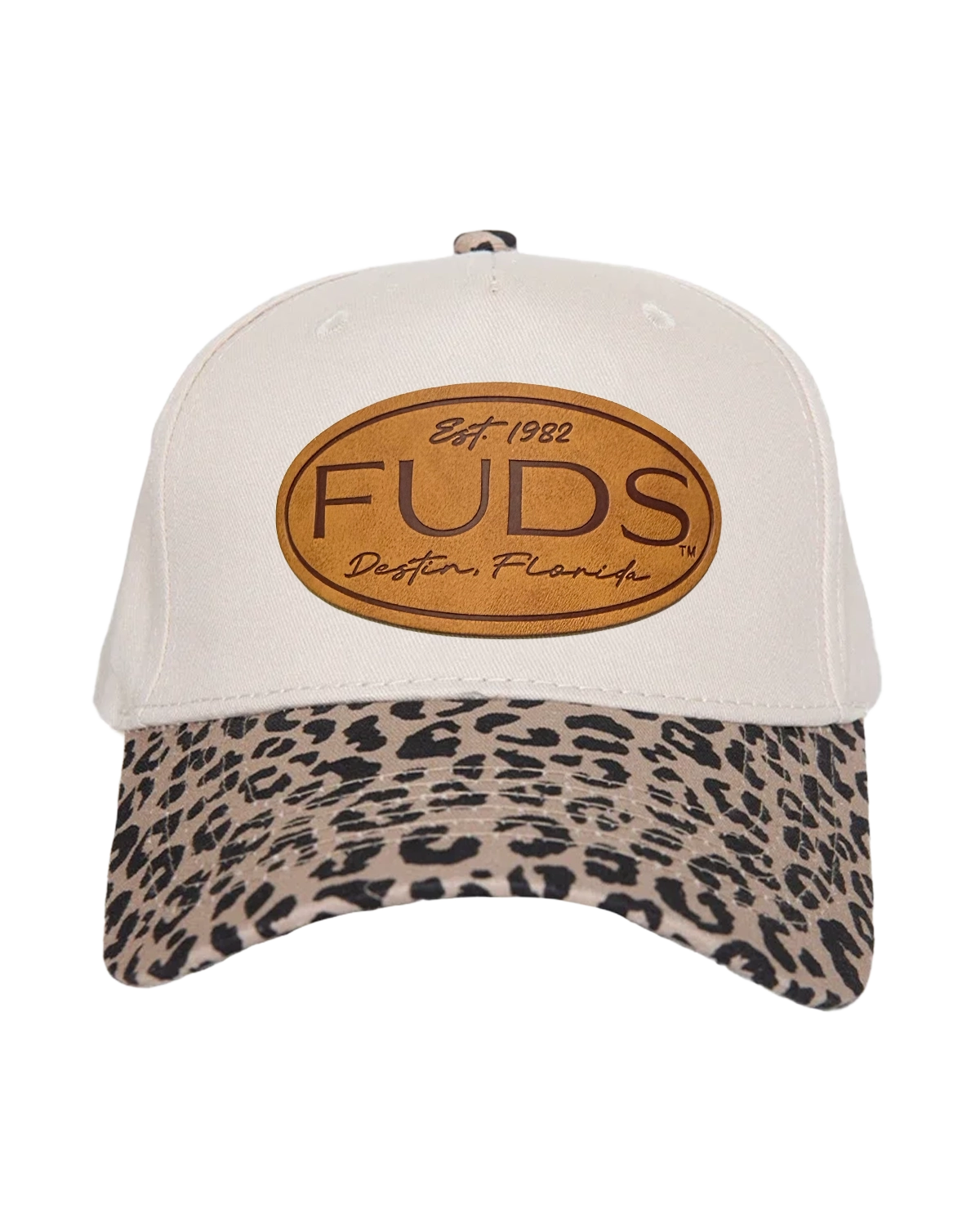 Ladies FUDS Leather Patch Cap