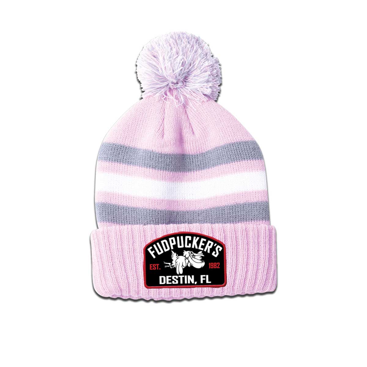 Fudpucker's Pom Pom Beanies