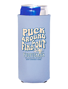 PUCK AROUND TALL KOOZIES