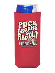 PUCK AROUND TALL KOOZIES