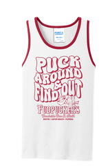 PUCK AROUND AND FIND OUT TANK TOP