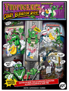 Fudpucker's Crazy Elevator Ride Design!