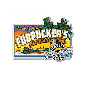 Fudpucker's Postcard Magnet