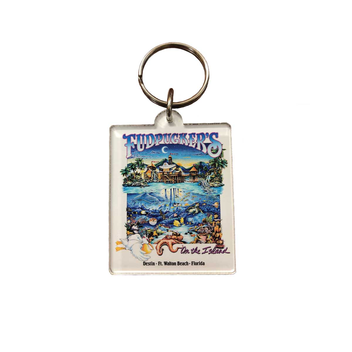 Island Design KeyChain