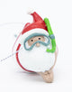 Snorkeling Santa Ornament