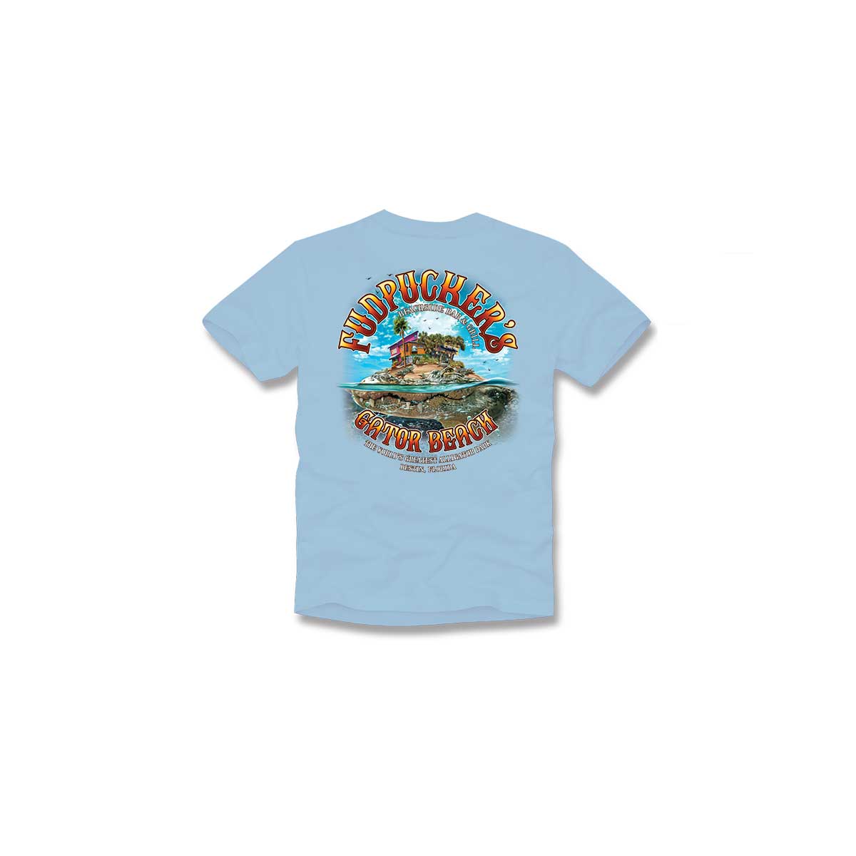 Kids Short Sleeve Gator Island
